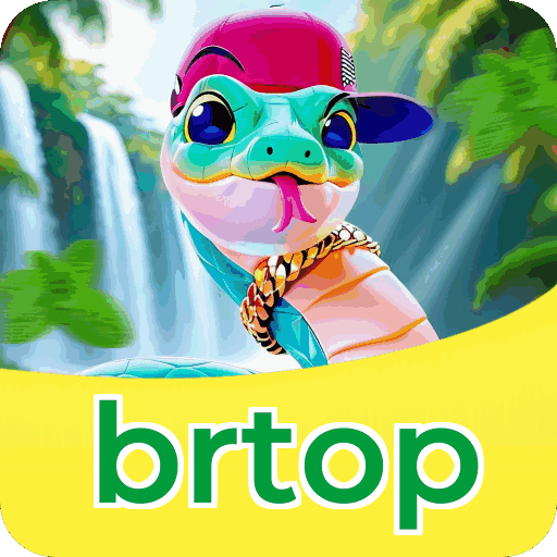 Resumo do fluxo de instalação do app brtop — ilustração editorial