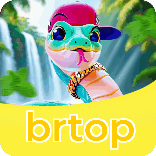 Números do app brtop em material de marketing — ilustração, não auditoria